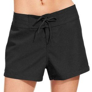 NWT! Island Escape Black Swimsuit Boardshorts